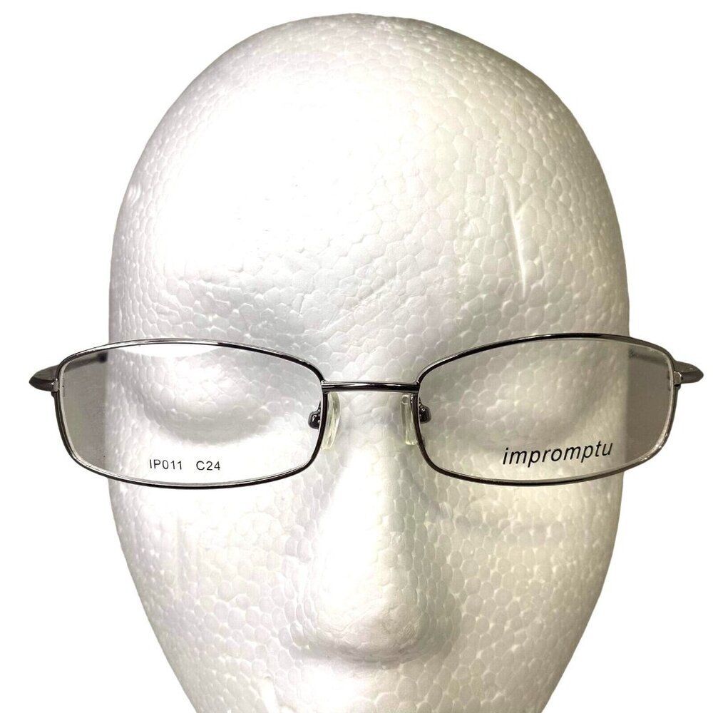 #5298 Platinum Impromptu Mens Eyewear Frames 51-16-145